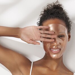 Rose Gold Brightening Facial Treatment Mask - Sada péče o obličej