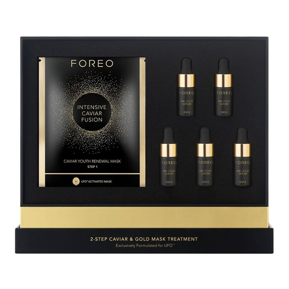Ufo Caviar & Gold Mask Treatment x 5, FOREO