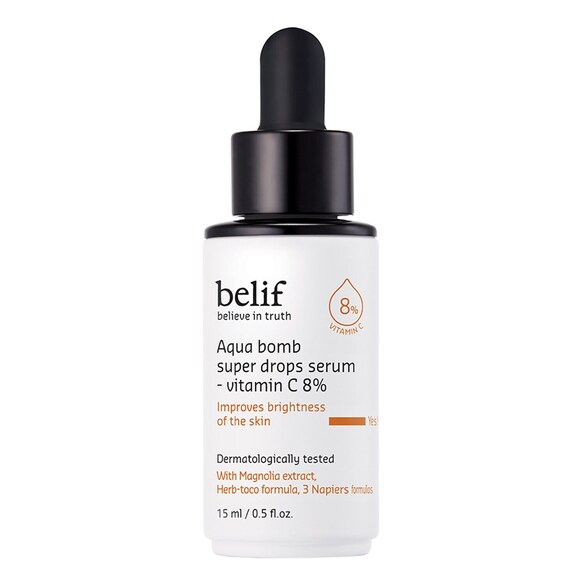 Sérum Aqua Bomb Super Drops - Sérum s vitaminem C 8%, BELIF