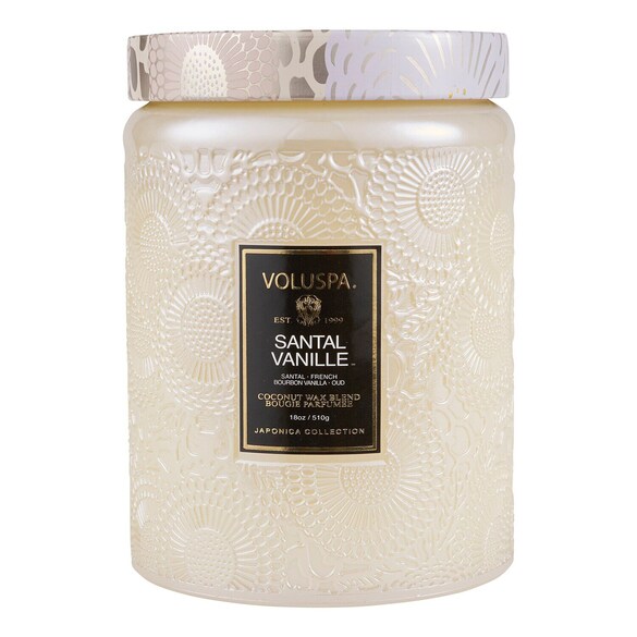 Japonica Santal Vanille Large Jar Candle - Svíčka, VOLUSPA
