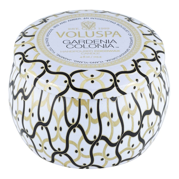 Maison Blanc Gardenia Colonia Mini Tin Candle - Svíčka, VOLUSPA