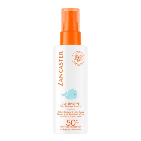 SUN SENSITIVE - Tělové mléko ve spreji pro děti SPF50, LANCASTER