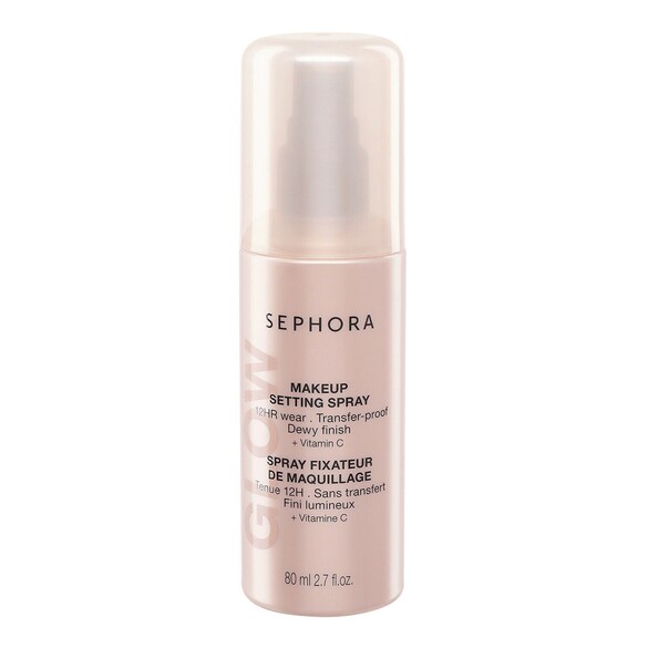 Make-up Setting Spray GLOW – Výdrž 12 h, bez otiskování, zářivý efekt, SEPHORA COLLECTION