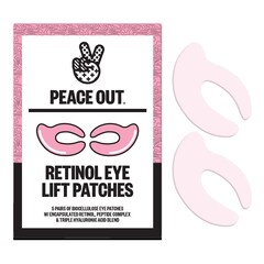 Retinol Eye Lift Patches – náplasti na oční okolí z biocelulózy, PEACE OUT SKINCARE