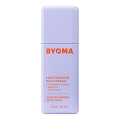 Moisturizing Rich Cream -  Hydratační péče o obličej, BYOMA