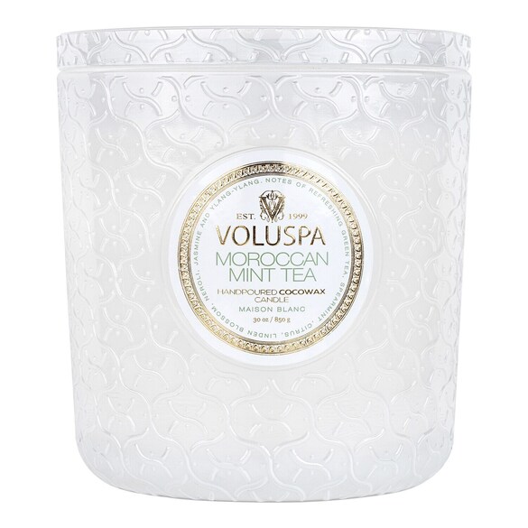 Maison Blanc Moroccan Mint Tea Luxe Candle - Svíčka, VOLUSPA