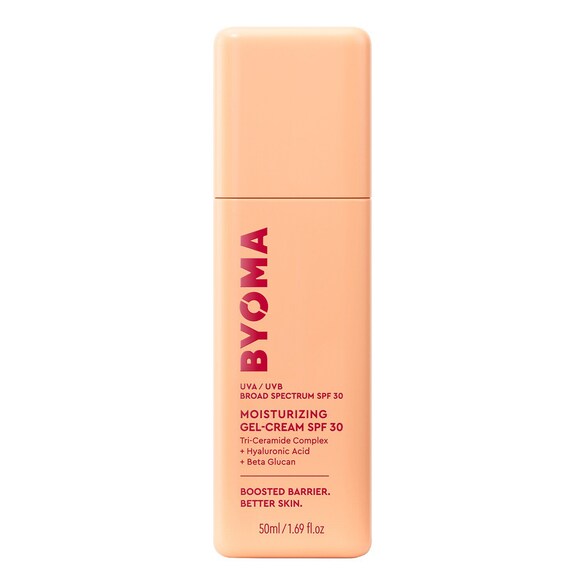 SPF 30 - Hydratační gelový krém, BYOMA