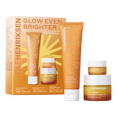 Glow Even Brighter – Sada péče o pleť s kyselinou hyaluronovou a vitaminem C, OLEHENRIKSEN
