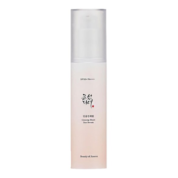 Ginseng Moist Sun Serum SPF50+ – Hydratační opalovací sérum, BEAUTY OF JOSEON