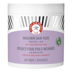 Ingrown Hair Pads – Kompostovatelné tamponky na zarostlé chloupky, 60 ks, FIRST AID BEAUTY