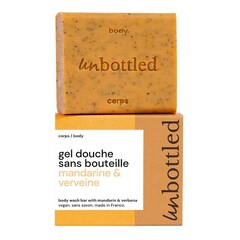 Sprchový gel bez lahvičky Tangerine & Verbena – mýdlo s neutrálním pH, UNBOTTLED