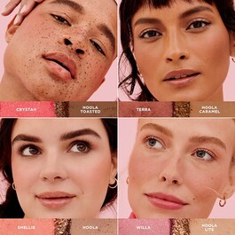 Hoola & WANDERful World Face Palette - Paletka bronzeru & tvářenky