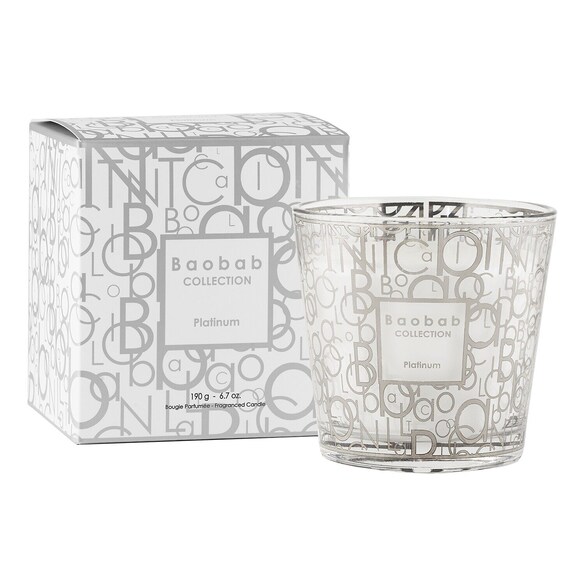 My First Baobab Platinum - Vonná svíčka, BAOBAB COLLECTION