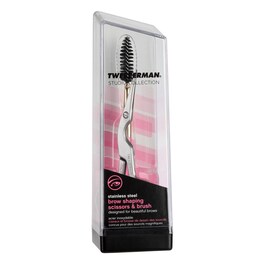 Brow Shaping Scissors & Brush - Ciseaux et brosse à sourcils