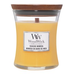 Vonná svíčka střední Seaside Mimosa, WOOD WICK