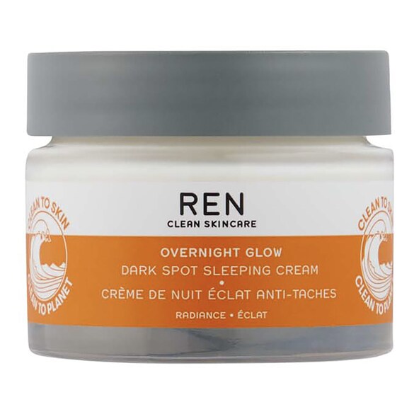 Radiance Overnight Glow Dark Spot Cream - Noční krém, REN CLEAN SKINCARE
