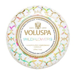Maison Blanc Wildflowers Mini Tin Candle - Svíčka