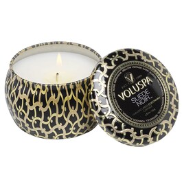 Maison Noir Suede Noir Mini Tin Candle – Svíčka