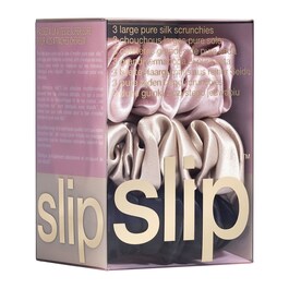Pure Silk Large Scrunchies – 3 gumičky
