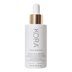 Silky Sun Drops 100% Mineral Sunscreen – Sérum na obličej s SPF 30, KORA ORGANICS