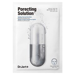 Porecting Solution Bubbling Charcoal Sheet Mask - Bublinková čisticí maska, DR.JART+