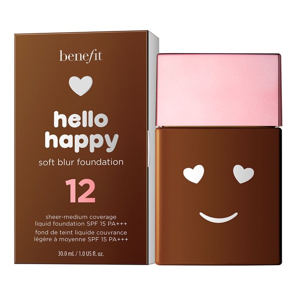 Hello Happy Soft Blur Foundation - Tekutý make-up, BENEFIT COSMETICS