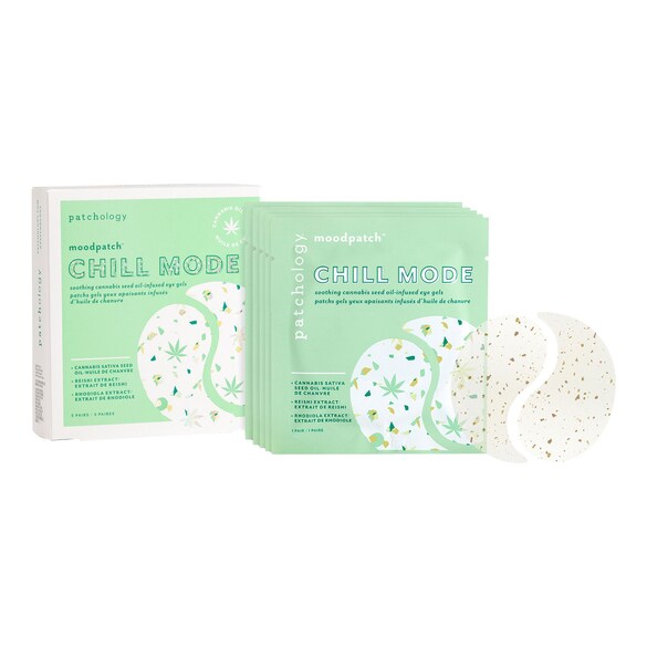 Moodpatch Chill Mode - Gelová maska pod oči s CBD, PATCHOLOGY