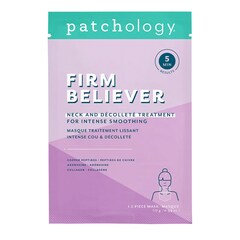 Firm Believer Neck & Décolleté Treatment – Intenzivní vyhlazující maska, PATCHOLOGY