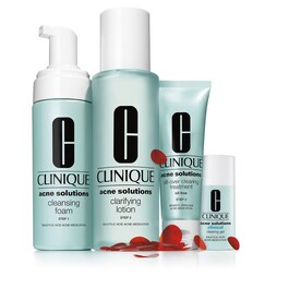 Anti-Blemish Solutions 3-Step System - Péče pro redukci rozšířených pórů