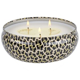 Maison Noir Ambre Lumiere 3 Wick Tin Candle - Svíčka