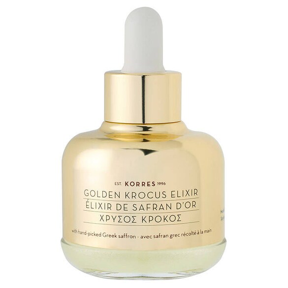 Golden Krocus Ageless Saffron Elixir - Šafránový elixír proti stárnutí plet, KORRES