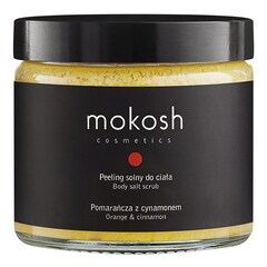 Salt Scrub - Solný peeling s pomerančem a skořicí, MOKOSH