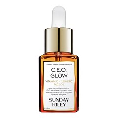 C.E.O. Vitamin C Turmeric Face Oil - Rozjasňující olej s vitamínem C, SUNDAY RILEY