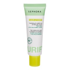 Hydrating and Mattifying Oil-Free Gel Cream – Hydratační a zmatňující přípravek, SEPHORA COLLECTION