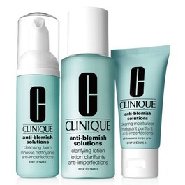 Anti-Blemish Solutions 3-Step System - Péče pro redukci rozšířených pórů