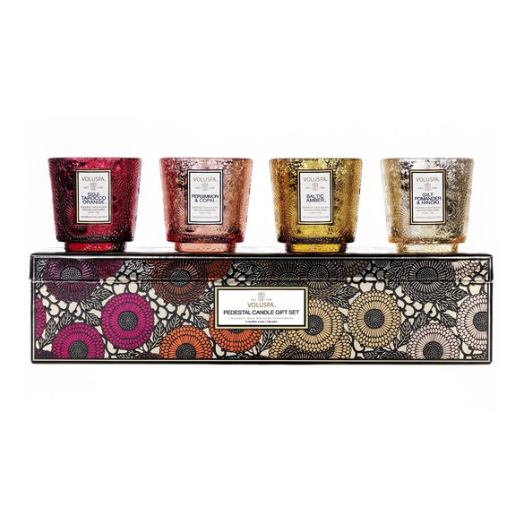 Japonica Warm Tones 4 Candles Set – Sada svíček, VOLUSPA