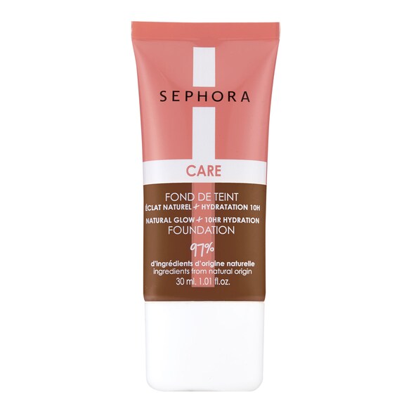 Care Natural Glow + 10H Hydratation Foundation - Pečující make-up, SEPHORA COLLECTION