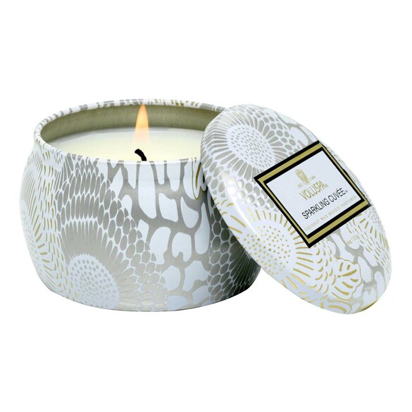 Japonica Sparkling Cuvee Mini Tin Candle - Svíčka, VOLUSPA