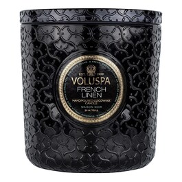 Maison Noir French Linen Luxe Candle - Svíčka