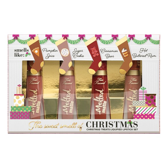 The Sweet Smell of Christmas - Sada mini rtěnek, TOO FACED