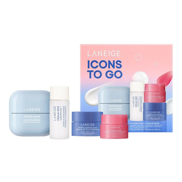 Icons to Go Set - Sada péče o pleť, LANEIGE