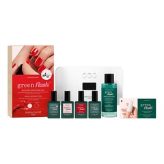 Green Flash – Pro Kit Hortencia & Poppy Red, MANUCURIST