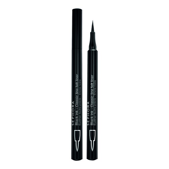 Black Ink - Classic Line Felt Liner - Tekutá oční linka, SEPHORA COLLECTION