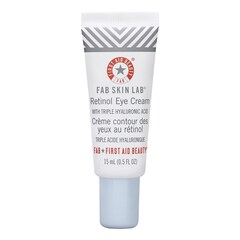 FAB Skin Lab Retinol & Hyaluronic Acid Eye Cream - Retinolový krém, FIRST AID BEAUTY