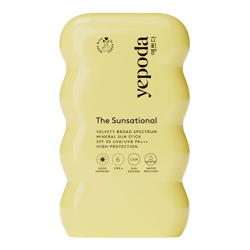 YEPODA - The Sunsational – Minerální opalovací tyčinka s UVA/UVB SPF 30 PA+++