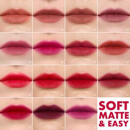 Soft Matte & Easy - Matná rtěnka