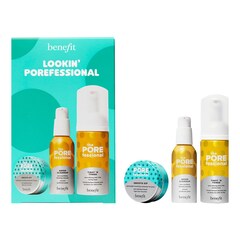 Lookin’ POREfessional pore care kit - Mini odličovač, tónující pěna & krém, BENEFIT COSMETICS