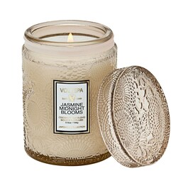 Japonica Jasmine Midnight Blooms Small Jar Candle - Svíčka