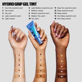 Hydro Grip Gel Tint – Tónovaný hydratční gel Hydro Grip 12 hodin