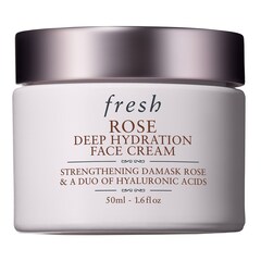 Rose Face Cream - Hydratační krém na obličej s kyselinou hyaluronovou, FRESH